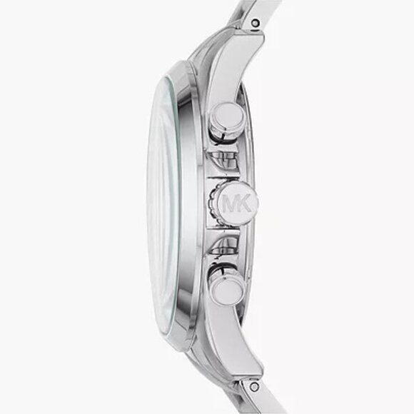 NWT Michael Kors Men's Gage Chronograph Steel Watch/ NO BOX - Picture 2 of 3